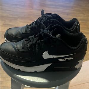 Nike Air Max Black and White Shoes